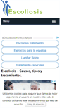 Mobile Screenshot of escoliosis.net